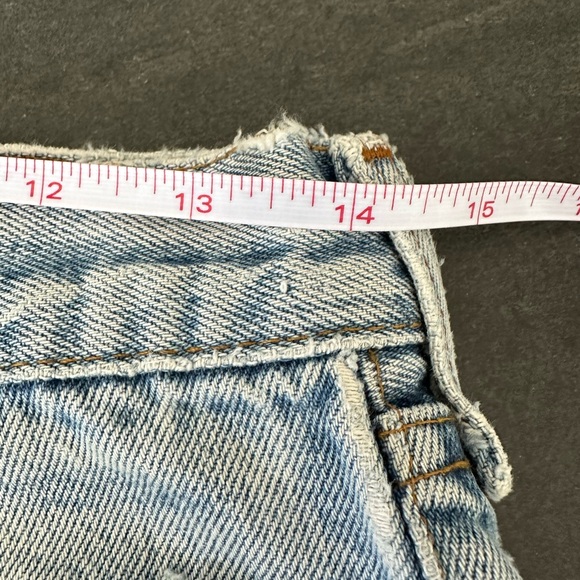 Levi's Blue Jean Shorts Vintage Style - Picture 5 of 5